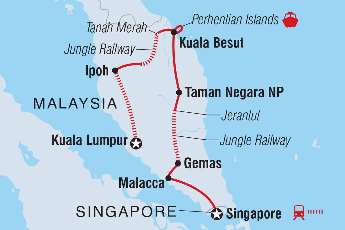 Tour | Malaysia's Jungle Railway Adventure | Intrepid Travel