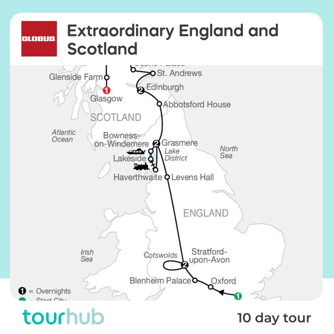 Tour | Extraordinary England and Scotland | Globus | DE-2026