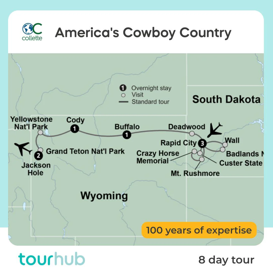 Tour | America's Cowboy Country | Collette | 16668