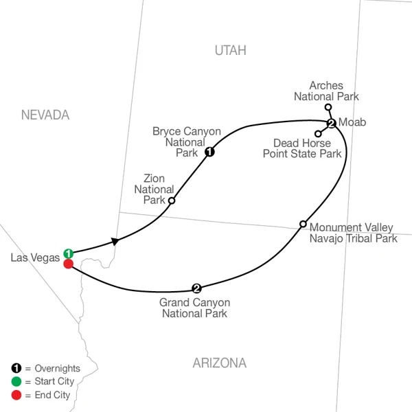 Tour | America's Canyonlands Escape | Globus | K8A-2026